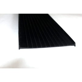 4" T-Style Premium Rubber Garage Door Bottom Seal- 1/4" 'T' Style- 18' Wide Door