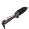 Foldable Hair Curler Straightening Brush Adjustable Temperature Anti Scald Ceramic