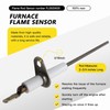52W29 Furnace Flame Sensor Rod Replacement - Exact Fit for
