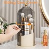 Toothbrush storage rack 360 Rotating Beauty Brushes Storage, Makeup Brush
