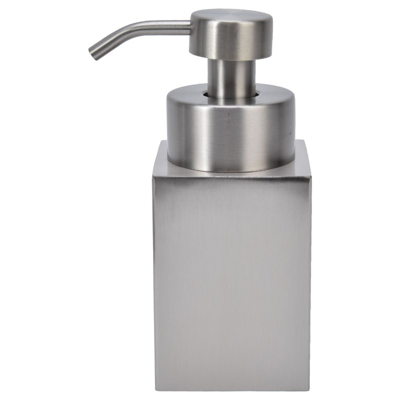 Hand Sanitizer Bottle Silver Large Capacity Non Slip 304 Stainless