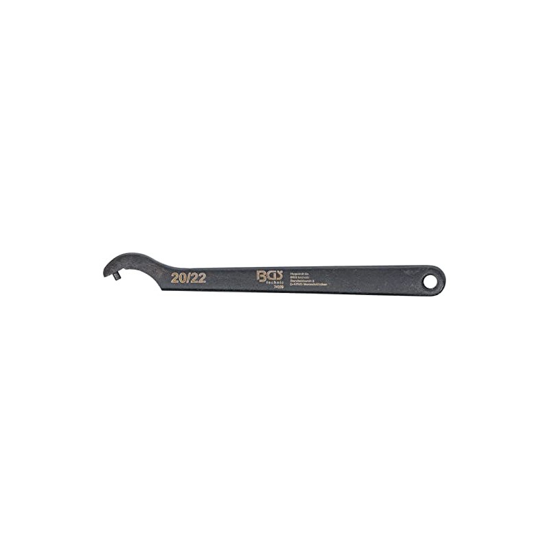 BGS 74209 | Hook Wrench with Pin | 20 -