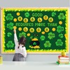 Pasimy St. Patrick's Day Bulletin Board Decoration St. Patrick's Day