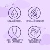 Árbol Verde Bebé gel para peinar de lavanda 250gr 12