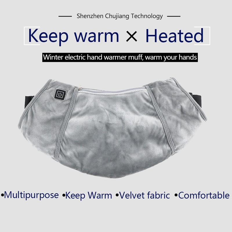 Electric Heated Hand Warmer Bag Outdoor Heated Hand Warmer Pouch