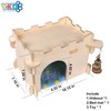YKD Castle Chinchilla House, Small Animal Hideout for Chinchilla, Guinea