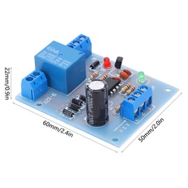 Chazcool 12V DC Water Level Sensor, Water Level Controller Module, Automatic Liquid Control Switch PCB Board Supports Automatic Water Pumping Filling Draining