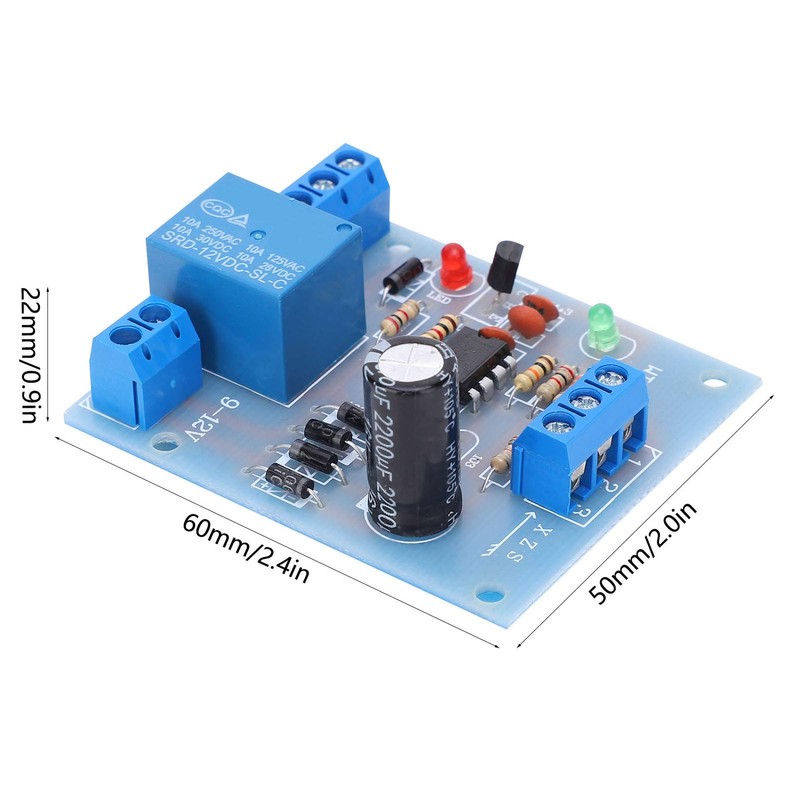 Chazcool 12V DC Water Level Sensor, Water Level Controller Module,