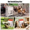 MUDUOBAN 20Lbs Automatic Chicken Feeder No Waste Hanging Mount Poultry