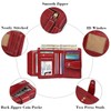 BVEOGMRO Small Wallet Women RFID Blocking Bifold Wallets Vegan Leather