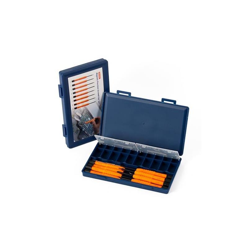 Precision Screwdriver Set with Magnetic Tips, 8-in-1 Multi-Function Screwdrivers, 4-in-1