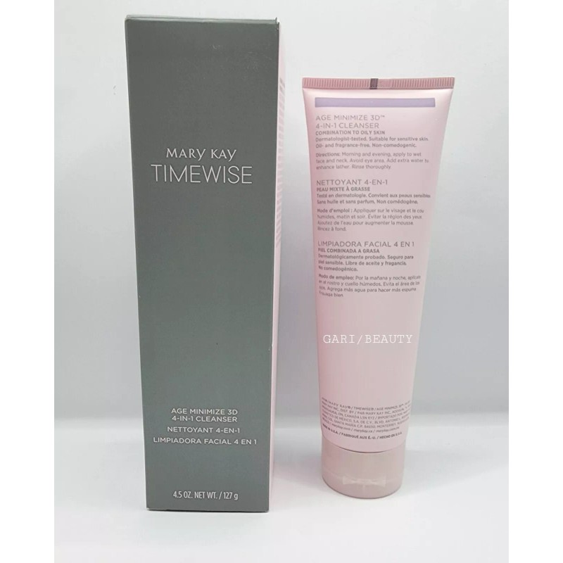 Mary Kay Age Minimize 3D 4-in-1 Cleanser. Full Size. TimeWise.