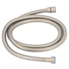 Shower Hose Cold Hot Dual Control Stainless Steel Flexible Pipe