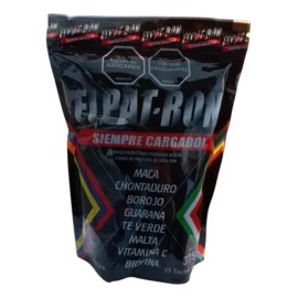 Bebida Energetica El Pat-ron 25 Sobres De 15g Colombiano