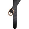 Urban Classics Unisex Belt, Black/Gold