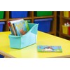 Storex Interlocking Book Bins, 5 1/3 W x 14 1/3