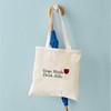 CafePress Grape Minds Think Alive Wine Tote Bag Natural Canvas