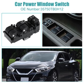 ACROPIX Front Left Driver Side Power Window Switch Window Control Switch Fit for Nissan Maxima 3.5L V6 2009 2010 2011 2012 No.35750TB0H12 - Pack of 1