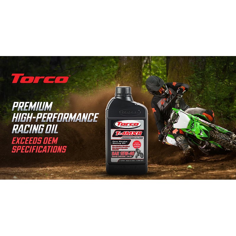 Torco T-4MXR 4-Stroke Racing Oil