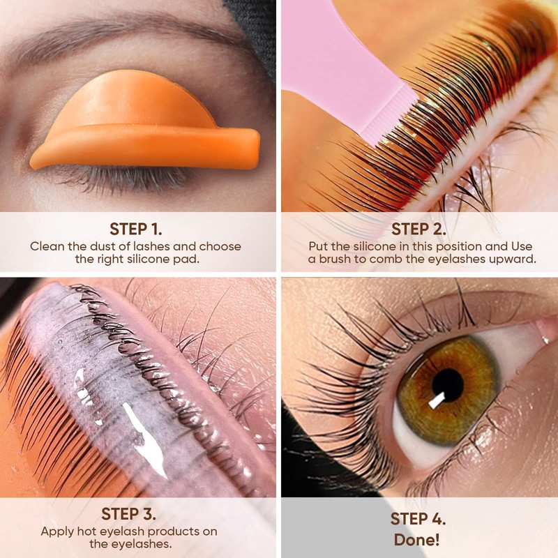 Libeauty Lash Lift Shields - Orange