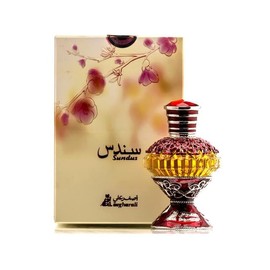 A ASGHARALI Sundus Attar Perfume - Oudh Attar Alcohol Free - Oriental Floral Fragrance Oil Perfumes for Women 10 ML
