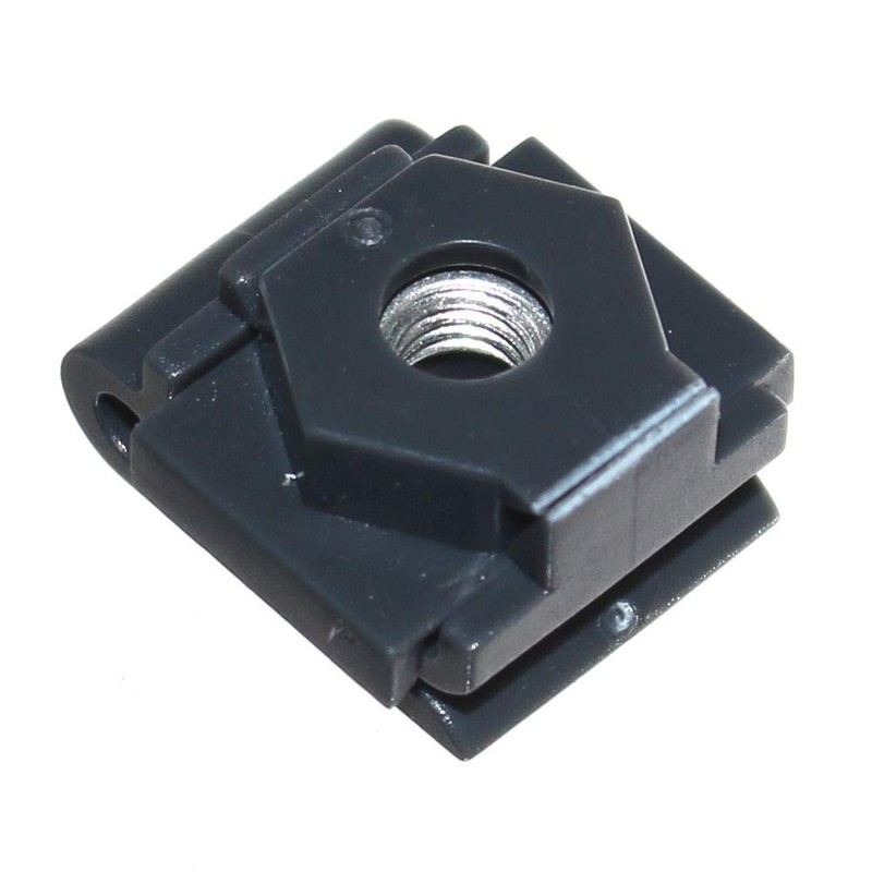 12x Clamping Nut Clips with Thread Metric Body Nut Plastic
