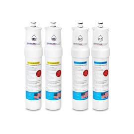 AFC-WF3M-100-SED, Compatible with 3M® Aqua-Pure® 47-9290G2 Water Factory SQC3 Reverse Osmosis replacement Kit -Made in U.S.A. - 4 Pack