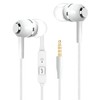Generic Wired Earphones with Microphone Headset Stereo Sound Quality Noise