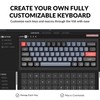 Keychron Q4 Wired Custom Mechanical Keyboard, 60% Layout QMK/VIA Programmable
