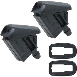 Amavoler Windshield Washer Nozzles Wiper Spray Replacement Fit For Ford Focus 2 MK2 2004-2010 2011.OEM:bm511766ab