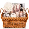 Aqua Elegante- Cestas de spa para mujeres Juego de baño