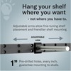 MURPHY DOOR Floating Shelf Hardware Kit – Space-Saving Adjustable Floating