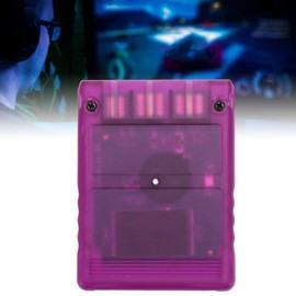 Console Memory Card V1.966, Hard Disk Gaming Memory Card, Plug and Play, Emulators and Tools, Wide Compatibility, Compact and Portable with Transparent Case, for PS1 Emulator