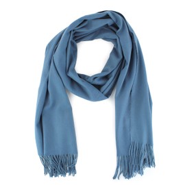 PASKMLNA Large Cashmere Wool Pashmina Shawl Wrap Scarf (002-57)