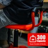 FreekyFit Garage Stool, Adjustable Height Swivel Work Mechanic Shop Stool