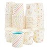 Sparkle and Bash 100 Pack Disposable Mini Paper Cups for