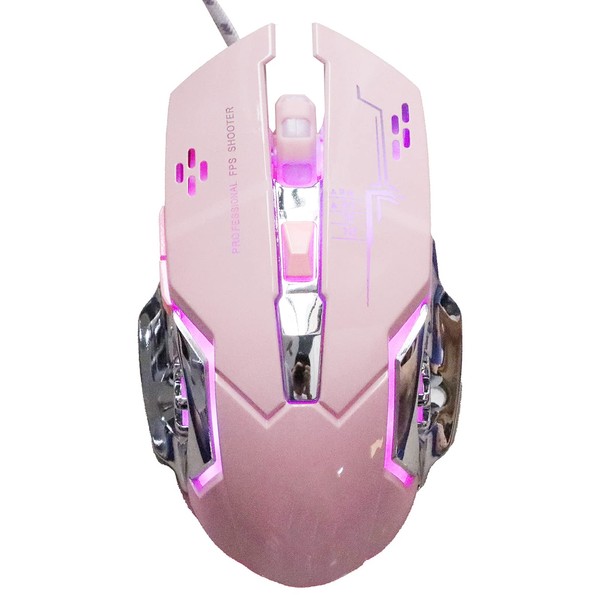 Hilitand Gaming Mouse, Wired Ergonomic Gaming Mice with 6 Programmable