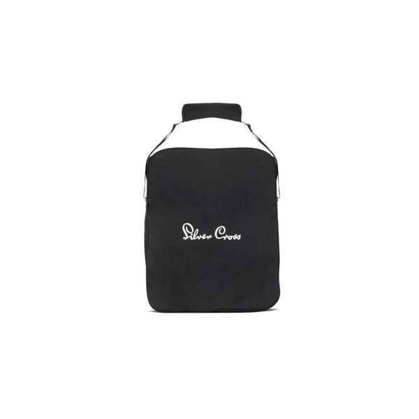 Silver Cross Clic Stroller Bag Pram Organiser Bag Travel Bag Pram Accessories Water Resistant Black