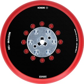 Bosch Professional 1x Expert Multihole Backing Pad Universal (Version Medium, Ø 150 mm, Accessories Random Orbital Sander)
