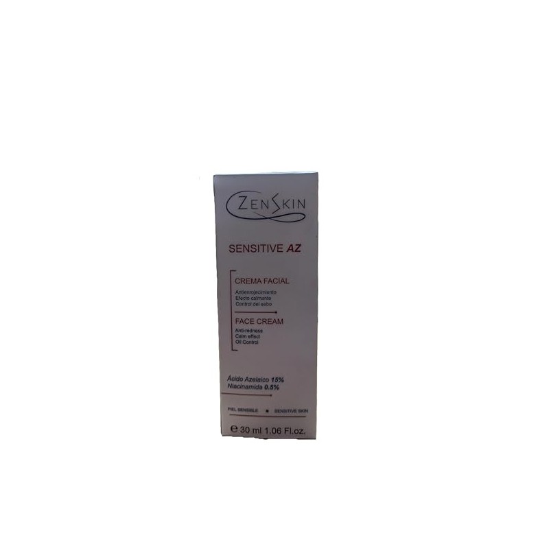 Crema Facial Sensitive AZ 30 ml, para piel sensible.
