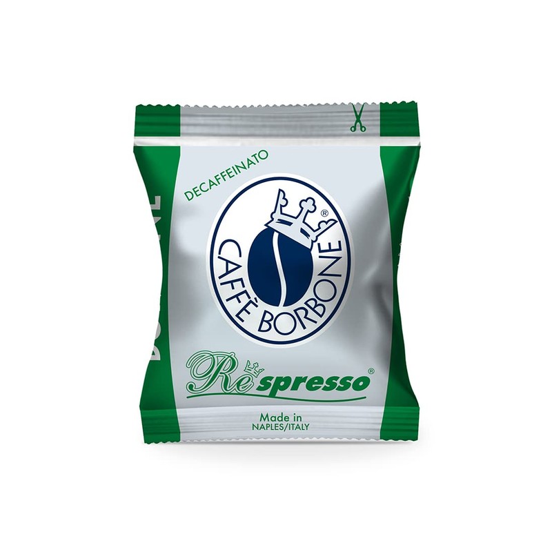 Caffè Borbone Decaffeinated Nespresso Compatible Espresso Coffee Pods, 100 Count