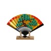 Hasegawa Kyoto Fan, Decorative Fan, Black Dyed Bone Fan Stand,