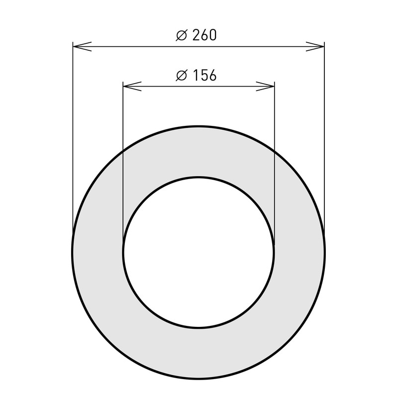 RAIK SH065 Pen for Flue Pipe/Stove Pipe 150 mm –