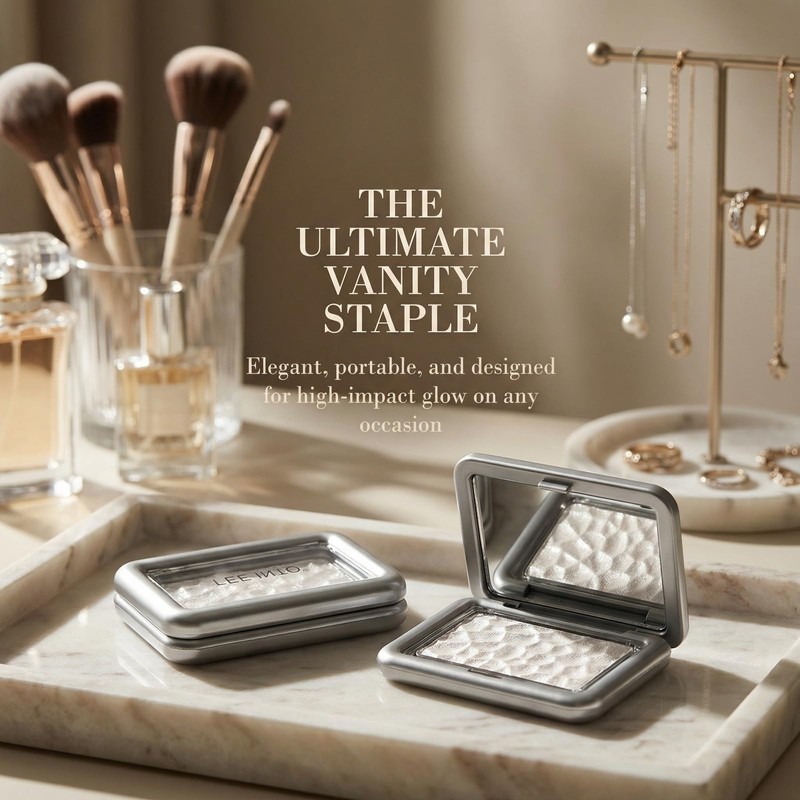 Face Highlighter Palette, Shimmer Glitter Bronzer Makeup, Pealen White Face