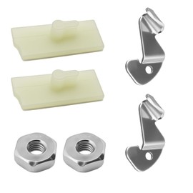 AZXX Chain Catcher Bar Nuts Chainsaw Parts Kit 6 Pcs for Stihl 044 MS440 MS441 046 MS460 MS461 066 MS660 064 MS640 MS650, Bumper Strip Chainsaws Replacement Part 1122 656 7700 11226567700
