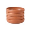 Bloomhouse Corsica Clay 4 Piece Dinner, Pasta, Meal Bowl Set