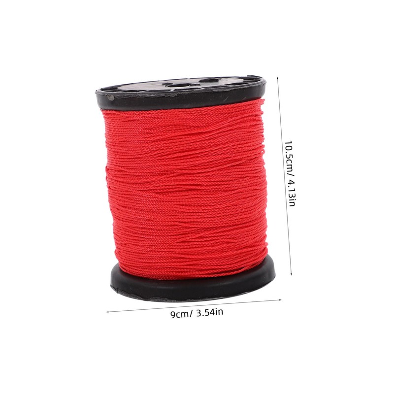 Gadpiparty 2 Rolls Twisted Nylon String for Construction and DIY