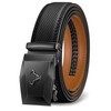 BULLIANT Men Belt, Ratchet Leather Belt for Men Dress Casual