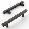 Amerdeco 10 Pack Oil Rubbed Bronze Kitchen Cabinet Pulls 3-3/4