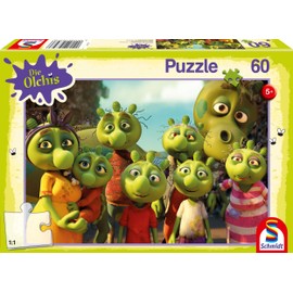 Schmidt Spiele 56393 Toad Adventures with the Olchis, 60 Pieces, Children's Puzzle, Multi-Coloured